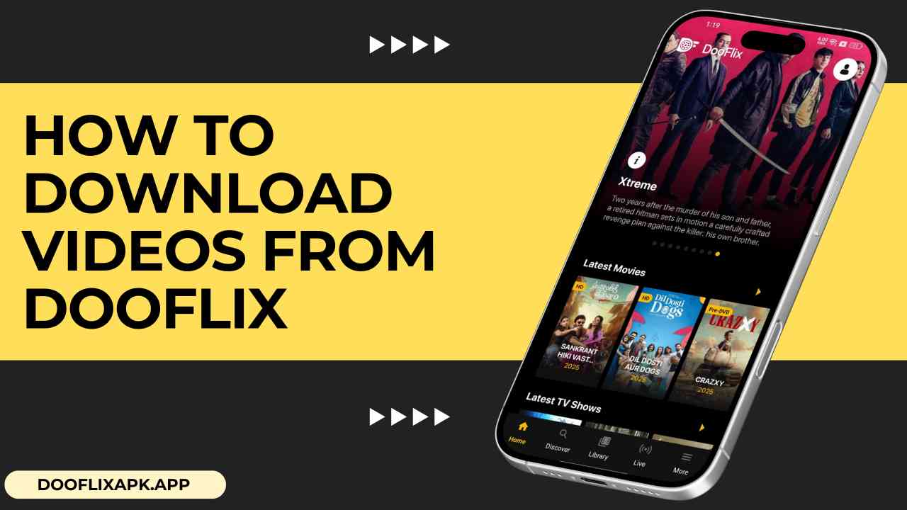 How to Download Videos From Dooflix For Offline Viewing